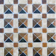 Мозаика Infinity Ceramic Tiles Royal Mosaico Mosaico Rojo