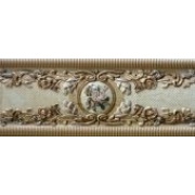 Бордюр Infinity Ceramic Tiles Royal Mosaico Cenefa Cream