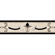 Бордюр Infinity Ceramic Tiles Ruskin Cenefa Gris