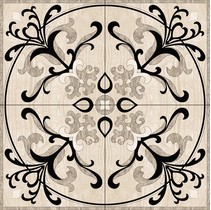 Infinity Ceramic Tiles Ruskin Roseton Gris