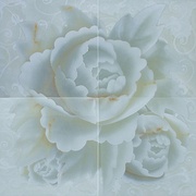 Декор Infinity Ceramic Tiles Sky Roseton Verde