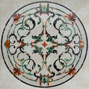 Декор Infinity Ceramic Tiles Valentino Chiaro Roseton
