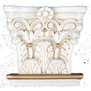 Декор Infinity Ceramic Tiles Vaticano Capitel-3 Oro