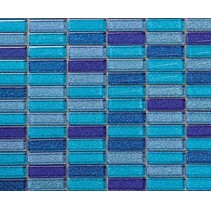 Intermatex Glass Mosaico Malla Blue Sky