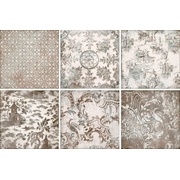 Декор Iris Ceramica Maiolica Ornamenta Grigio Mix9 Без подбора