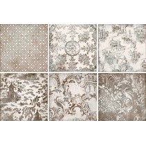Iris Ceramica Maiolica Ornamenta Grigio Mix9 Без подбора