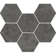 Мозаика Italon Charme Evo Антрачит Гексагон