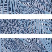 Italon Drops Denim Listello Tropic