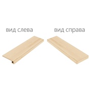 Угловая ступень Italon Element Acero левая/правая