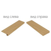 Угловая ступень Italon Element Olmo левая/правая