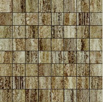 Italon Travertino Floor Project Silver Mosaico Lux