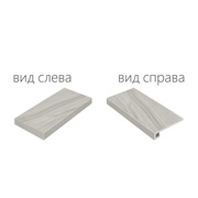 Угловая ступень Italon Wonder Graphite Scalino Angolare Левая