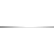 Бордюр ITT Ceramic Aqua Listelo Glass White