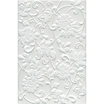 Kerama Marazzi Аджанта 8216 Цветы Белый матовая