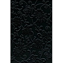 Kerama Marazzi Аджанта 8217 Цветы Черный матовая