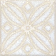 Вставка Kerama Marazzi Амальфи STG\B402\1266 Орнамент Белый