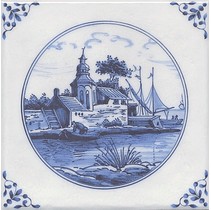 Kerama Marazzi Английский Делфт 5222\3F Вилла