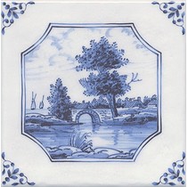 Kerama Marazzi Английский Делфт 5224\3F Английский Делфт Мост