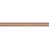 Kerama Marazzi Бордюры "Карандаш" 196 Косичка коричневый