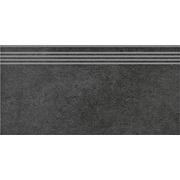Ступень Kerama Marazzi Дайсен SG211300R\GR Черный обрезной (гранит)