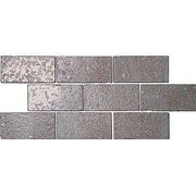Бордюр Kerama Marazzi Эльсинор BR014 Темный Мозаичный Полированная