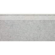 Ступень Kerama Marazzi Фудзи SG601900R\GR Светло-серый Обрезной