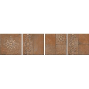 Напольная плитка Kerama Marazzi Каменный остров SG926400N Коричневый декорированный