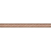 Бордюр Kerama Marazzi карандаши 196 Косичка коричневый