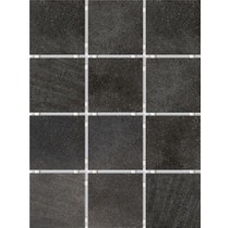 Kerama Marazzi Караоке 1222T Черный (полотно из 12 частей 9.9x9.9)