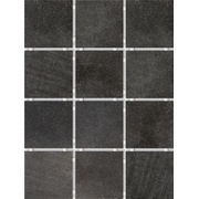 Настенная плитка Kerama Marazzi Караоке 1222T Черный (полотно из 12 частей 9.9x9.9)