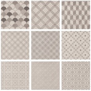 Напольная плитка Kerama Marazzi Карнаби-стрит 1575N Орнамент бежевый