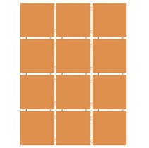 Kerama Marazzi Конфетти 1148 коричневый блестящий, полотно 30х40 из 12 частей 9,9х9,9 Глянцевая