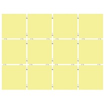 Kerama Marazzi Конфетти 1217 Конфетти желтый, полотно 30х40 из 12 частей 9,9х9,9 Матовая
