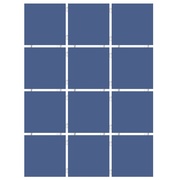 Настенная плитка Kerama Marazzi Конфетти 1234T Синий