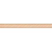Бордюр Kerama Marazzi Маффин косичка желтый 195