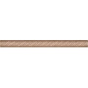 Бордюр Kerama Marazzi Маффин косичка коричневый 196