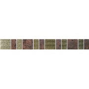 Бордюр Kerama Marazzi Монблан DP165\004 Монблан коричневый мозаичный