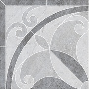 Декор Kerama Marazzi Монтаньоне ID50 1/4 Розона Наборный (гранит)