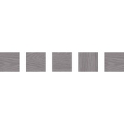 Вставка Kerama Marazzi Нола 1295S Серый Тёмный