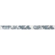 Бордюр Kerama Marazzi Ньюпорт Цветы зеленый STG\B235\15016