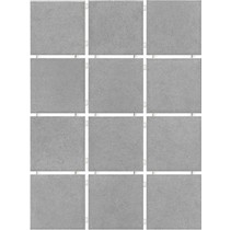 Kerama Marazzi Орисса 1245 Корсо серый, полотно 30х40 из 12 частей 9,9х9,9 Матовая
