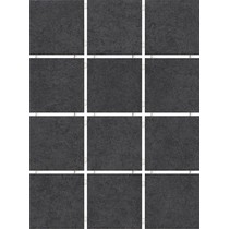 Kerama Marazzi Орисса 1250 Корсо черный, полотно 30х40 из 12 частей 9,9х9,9 Матовая
