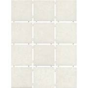 Настенная плитка Kerama Marazzi Орисса 1251T Корсо белый, полотно 30х40 из 12 частей 9,9х9,9