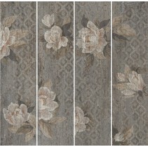 Kerama Marazzi Поджио SG704400R Цветы коричневый обрезной
