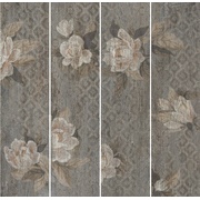 Напольная плитка Kerama Marazzi Поджио SG704400R Цветы коричневый обрезной