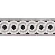 Бордюр Kerama Marazzi Риальто серый ID69