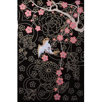 Kerama Marazzi Сакура A1730\8141 Цветы и птицы