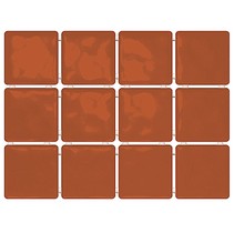 Kerama Marazzi Сезоны 1236 Бриз Белый, Полотно 30х40 из 12 частей 9,9х9,9 Глянцевая