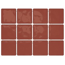 Kerama Marazzi Сезоны 1237 Сезоны зеленый, полотно из 12 частей Глянцевая
