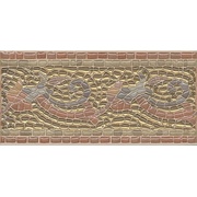 Бордюр Kerama Marazzi Виченца Золото HGD\B100\17000